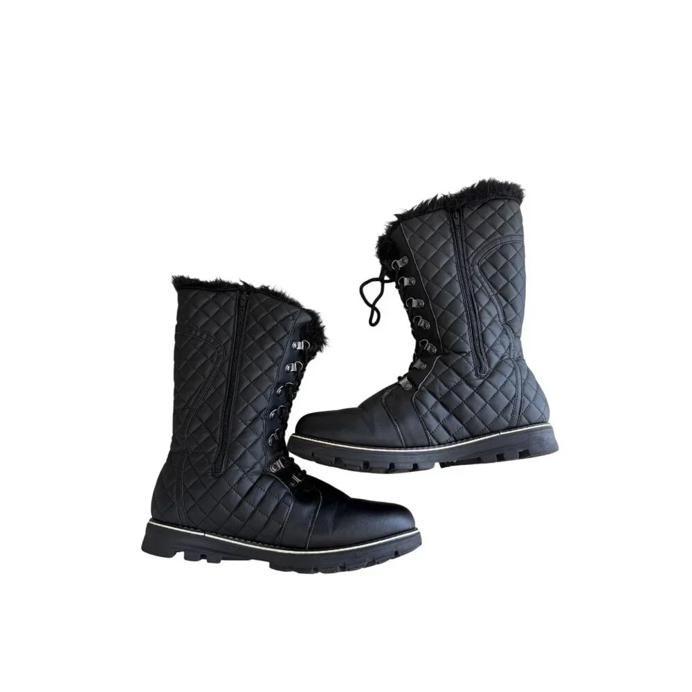 Polar designed quilted